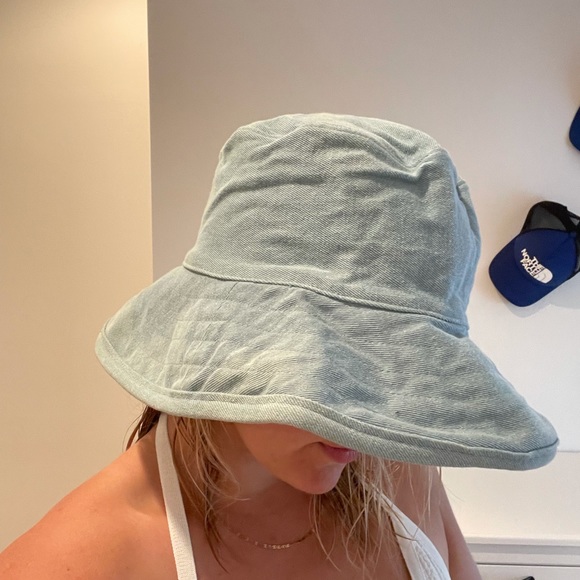 Hat Attack Light Denim bucket sun hat - Picture 5 of 7